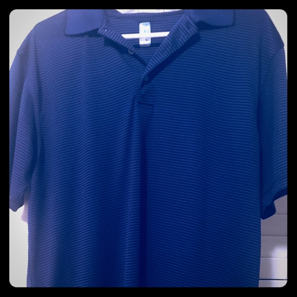 Men’s golf shirts.